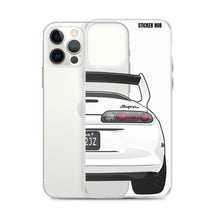 Load image into Gallery viewer, White Toyota Supra - iPhone Case