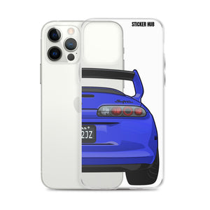 Blue Toyota Supra - iPhone Case