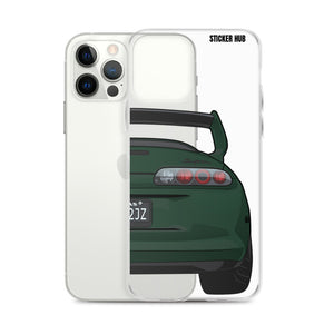 Green Toyota Supra - iPhone Case