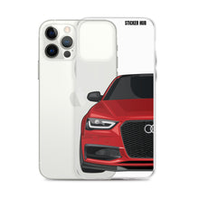 Load image into Gallery viewer, Misano Red B8.5 Audi S4 - iPhone Case