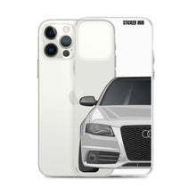 Load image into Gallery viewer, Silver B8 Audi S4 - iPhone Case