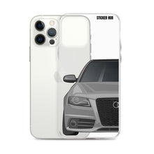 Load image into Gallery viewer, Quartz Gray B8 Audi S4 - iPhone Case