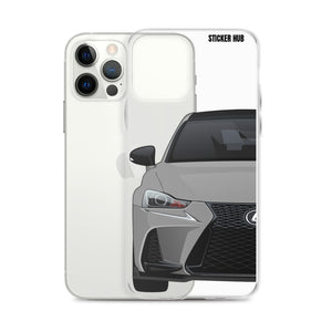 Silver Lexus IS300 - iPhone Case