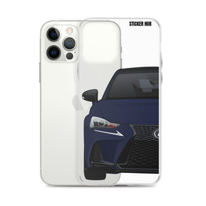 Nightfall Blue Lexus IS300 - iPhone Case