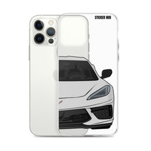 Load image into Gallery viewer, Ceramic Matrix Gray C8 Corvette - iPhone Case