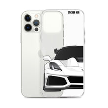 Load image into Gallery viewer, White C7 Corvette Zr1 - iPhone Case