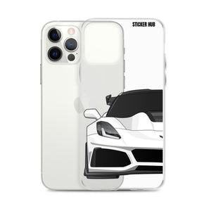 White C7 Corvette Zr1 - iPhone Case