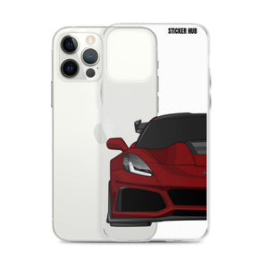 Long Beach Red C7 Corvette Zr1 - iPhone Case