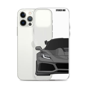 Gray C7 Corvette Zr1 - iPhone Case