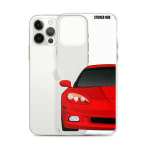 Victory Red C6 Corvette - iPhone Case