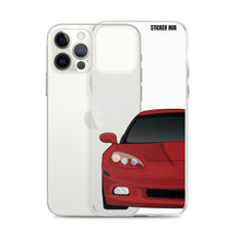 Load image into Gallery viewer, Monterey Red C6 Corvette - iPhone Case