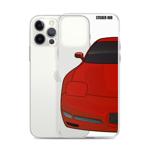 Torch Red C5 Corvette Z06 - iPhone Case