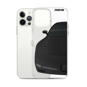 Black C5 Corvette Z06 - iPhone Case