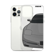 Load image into Gallery viewer, Pewter Gray C5 Corvette Z06 - iPhone Case