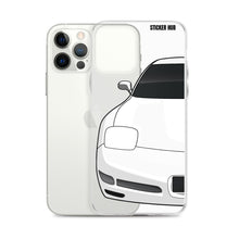 Load image into Gallery viewer, White C5 Corvette Z06 - iPhone Case