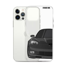 Load image into Gallery viewer, Black C6 Corvette Z06 - iPhone Case