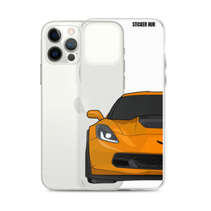 Sebring Orange C7 Corvette Z06 - iPhone Case