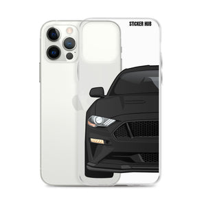 Black 18-21 Mustang 5.0 - iPhone Case