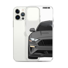 Load image into Gallery viewer, Gray 18-21 Mustang 5.0 - iPhone Case