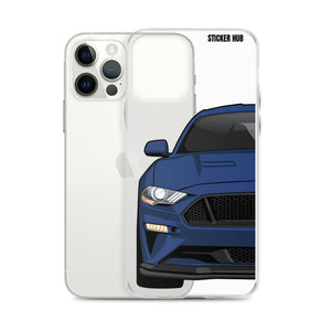 Kona Blue 18-21 Mustang 5.0 - iPhone Case