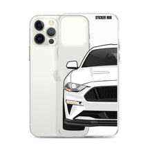 Load image into Gallery viewer, White 18-21 Mustang 5.0 - iPhone Case