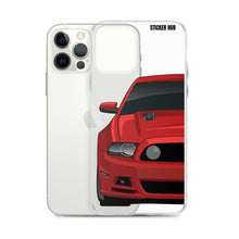 Load image into Gallery viewer, Race Red 13-14 Mustang 5.0 - iPhone Case