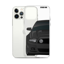 Load image into Gallery viewer, Black 13-14 Mustang 5.0 - iPhone Case