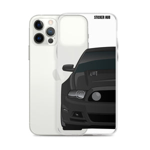 Black 13-14 Mustang 5.0 - iPhone Case