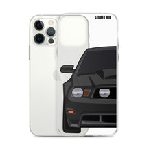 Load image into Gallery viewer, Black 11-12 Mustang 5.0 - iPhone Case