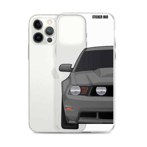 Gray 11-12 Mustang 5.0 - iPhone Case