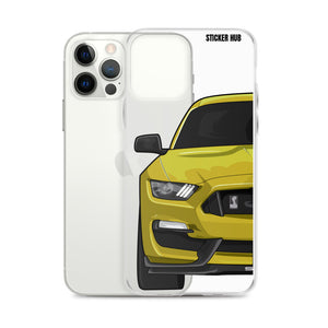 Yellow Mustang GT350 - iPhone Case