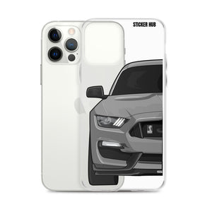 Gray Mustang GT350 - iPhone Case