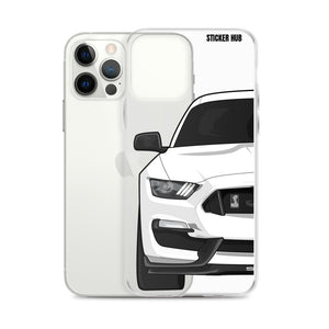 White Mustang GT350 - iPhone Case