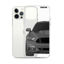 Load image into Gallery viewer, Gray 15-17 Mustang 5.0 - iPhone Case