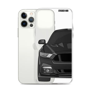 Black 15-17 Mustang 5.0 - iPhone Case