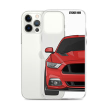 Load image into Gallery viewer, Race Red 15-17 Mustang 5.0 - iPhone Case