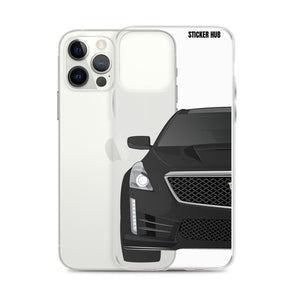 Black Cadillac CTS-V - iPhone Case