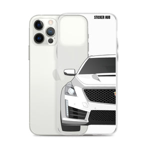 White Cadillac CTS-V - iPhone Case