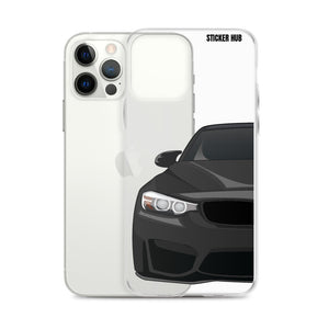 Black BMW F80 - iPhone Case