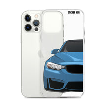 Load image into Gallery viewer, Yas Marina Blue BMW F80 - iPhone Case