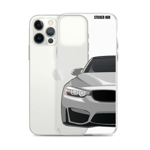 Silver BMW F80 - iPhone Case