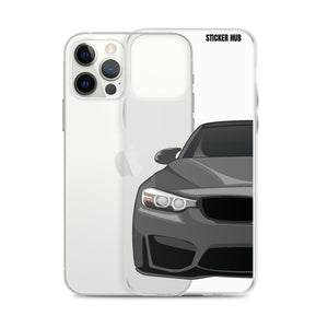 Gray BMW F80 - iPhone Case