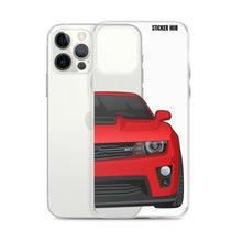 Load image into Gallery viewer, Victory Red 5th Gen Camaro ZL1 - iPhone Case