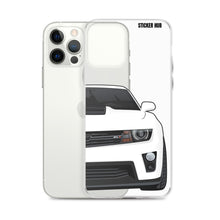 Load image into Gallery viewer, White 5th Gen Camaro ZL1 - iPhone Case