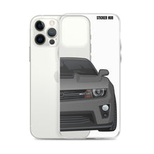 Load image into Gallery viewer, Ashen Grey 5th Gen Camaro ZL1 - iPhone Case