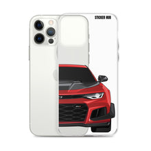 Load image into Gallery viewer, Red Hot 6th Gen Camaro ZL1 1LE - iPhone Case