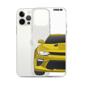 Yellow 6th Gen Camaro SS - iPhone Case