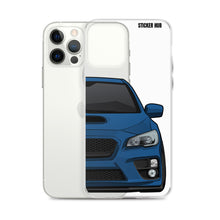 Load image into Gallery viewer, Galaxy Blue 15-17 Subaru WRX STI - iPhone Case