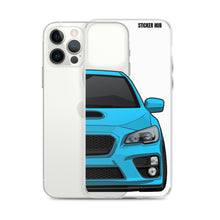 Load image into Gallery viewer, Hyper Blue 15-17 Subaru WRX STI - iPhone Case