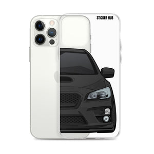 Black 15-17 Subaru WRX STI - iPhone Case